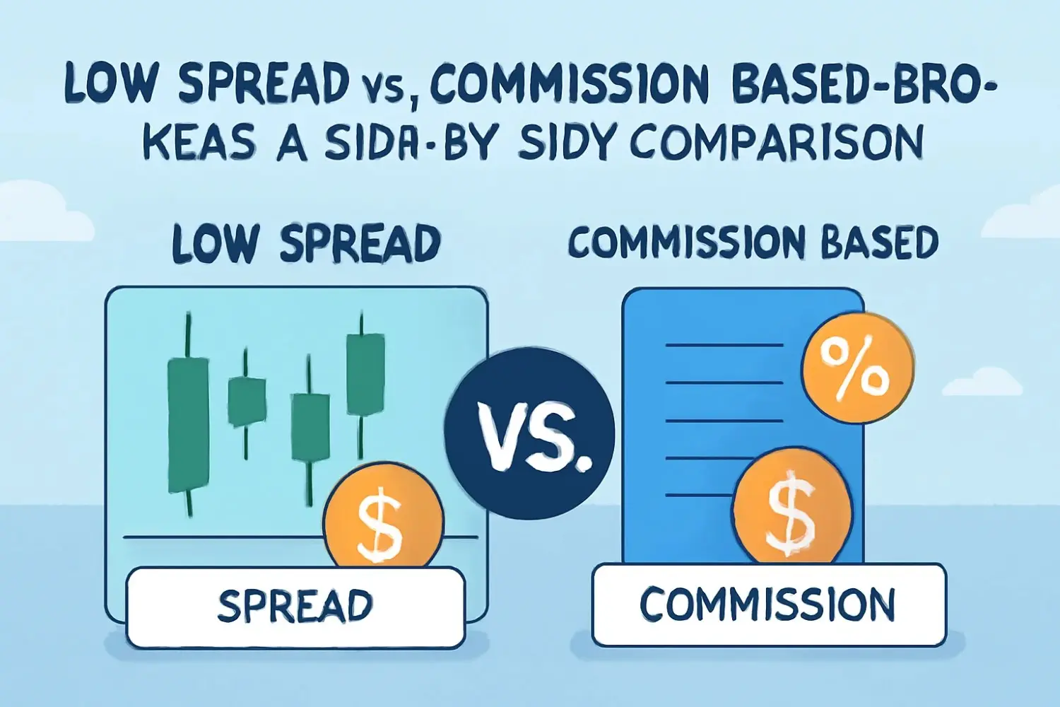 Low Spread vs. Commission-Based Brokers A Side-by-Side Comparison