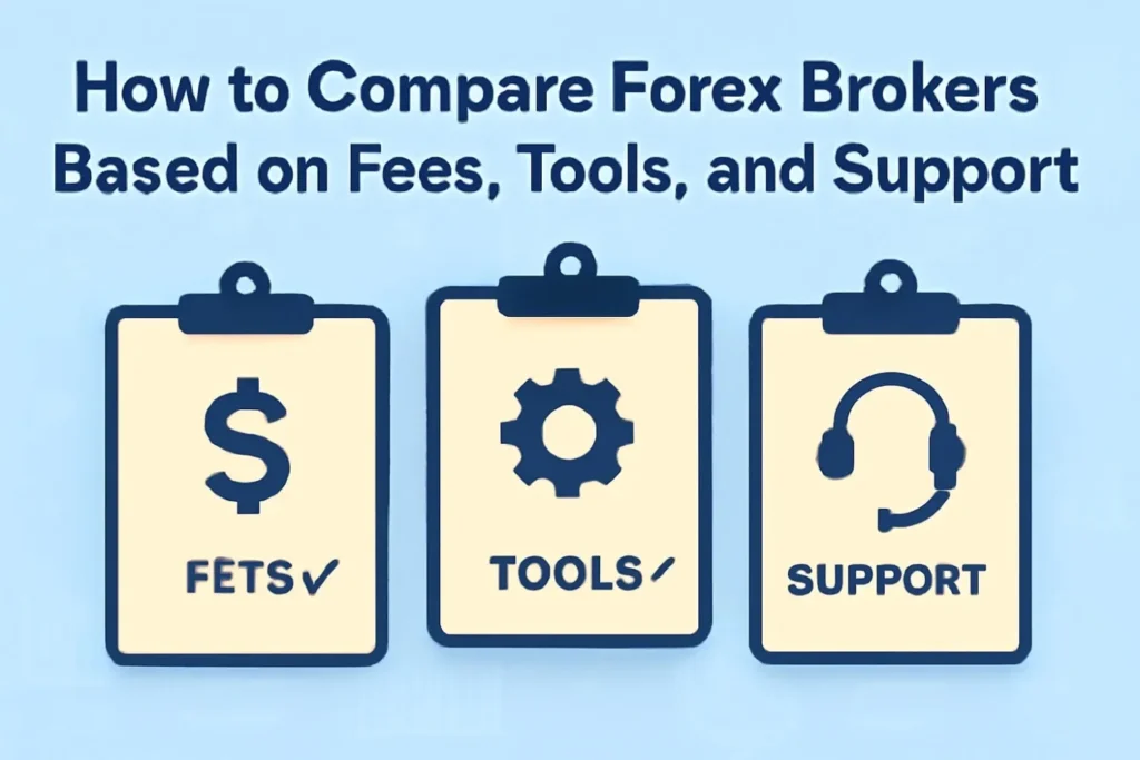 Compare Forex Brokers Based on Fees, Tools, and Support