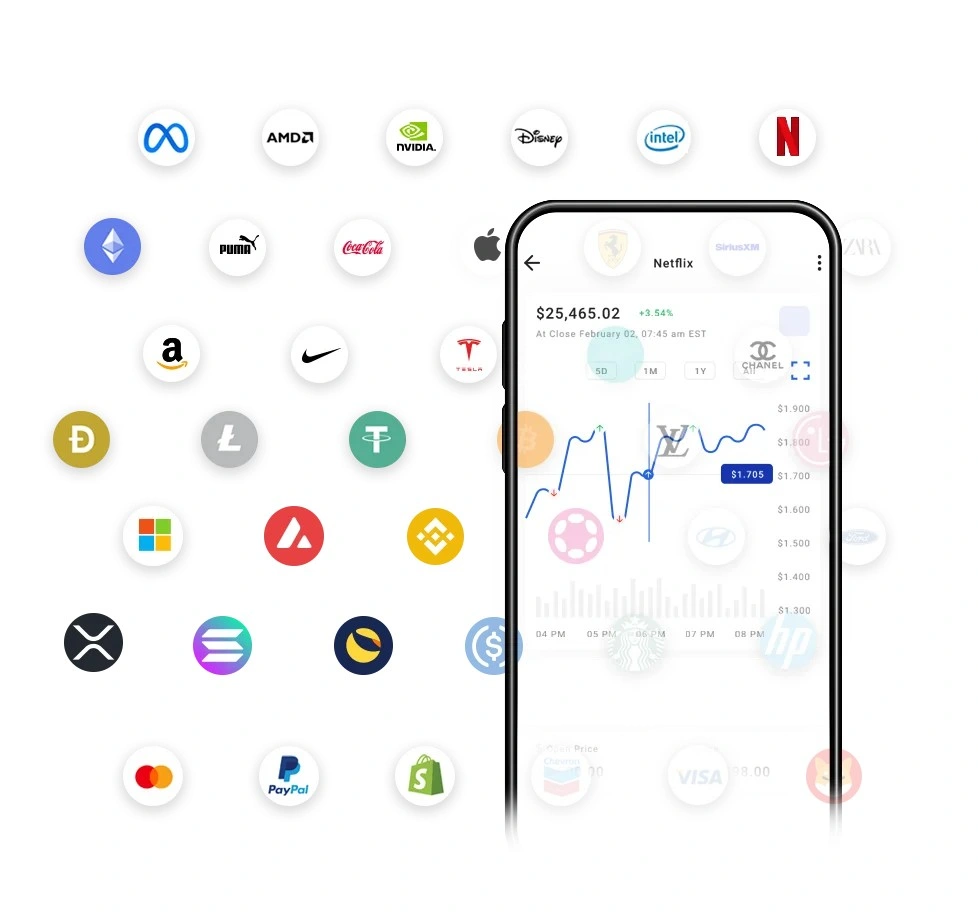 Man pointing left and right.