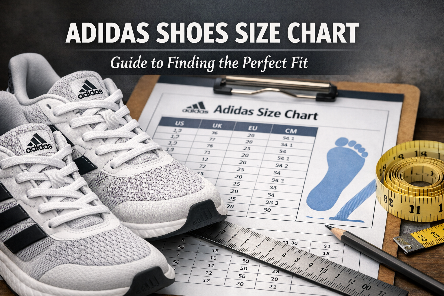 Adidas Shoes Size Chart Guide to Perfect Fit